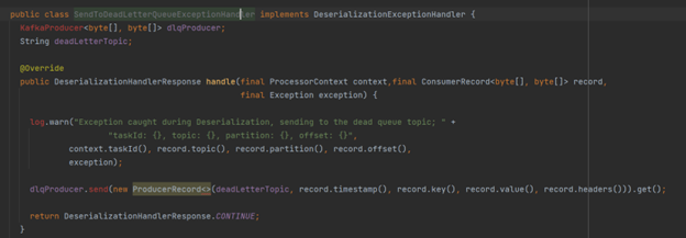 DeserializationExceptionHandler