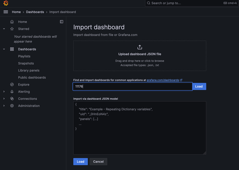 import-dashboard