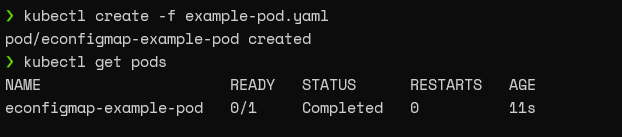 pod creation